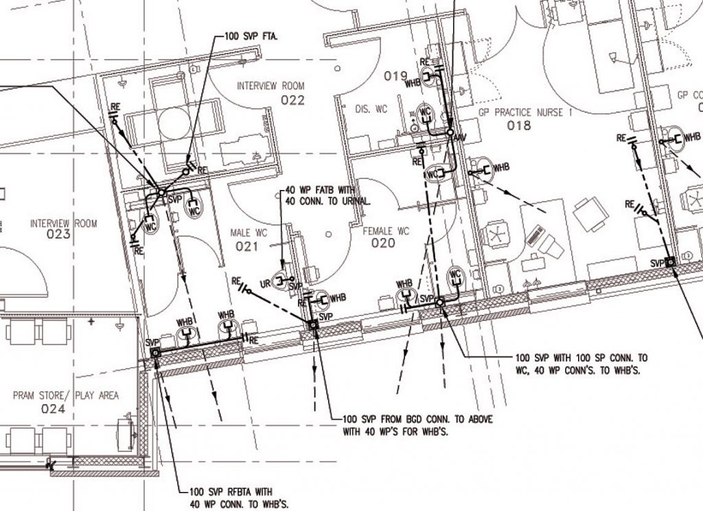 m&e drawing (drainage services 2)
